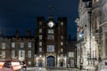 St James palacÃÆ in winter night, London Royalty Free Stock Photo